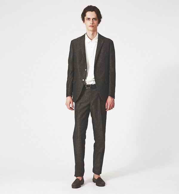 ABAHOUSE「【セットアップ対応/FLEX JACKET】カラミ織り ストレッチ メッシュジャ」|その他|