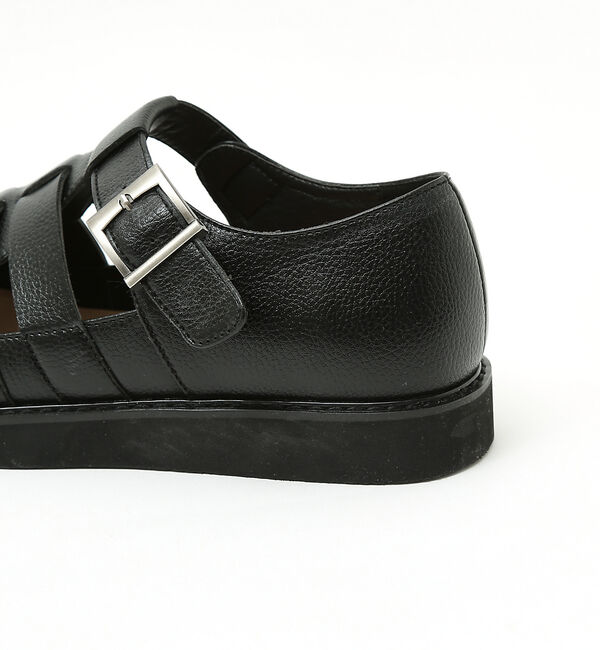 ABAHOUSE「ネオレザーグルカサンダル / ローヒール」|サンダル|