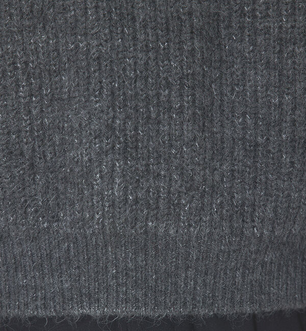 ABAHOUSE「【アルパカブレンド】シャギー ニットポロ」|ニット・セーター|