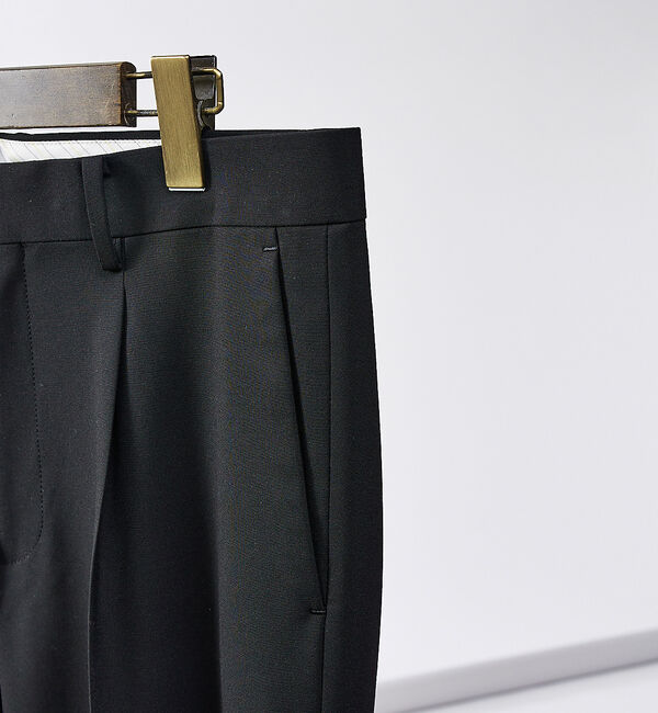 ABAHOUSE「【セットアップ対応/BRERA】ストレッチ ポプリン スラックス」|スラックス|