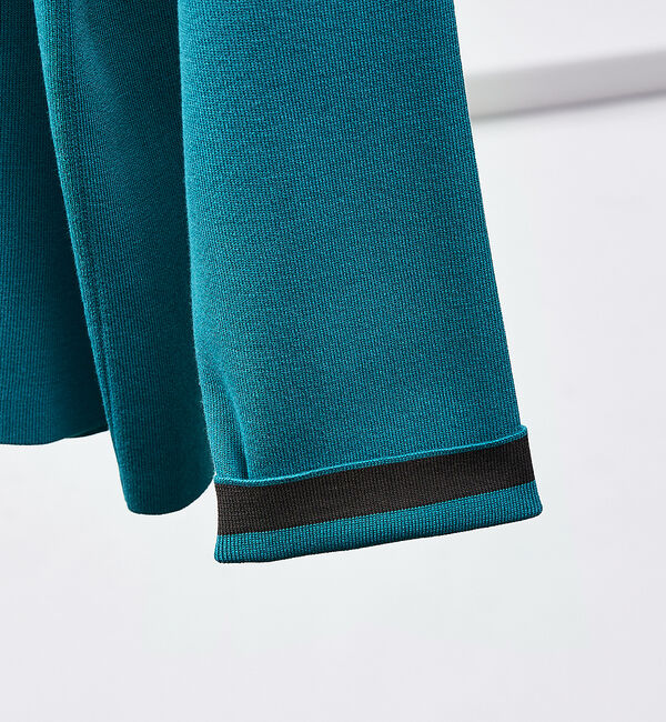 ABAHOUSE「【定番 / ニットスウェット】コットン クルーネック / 総針ニット」|ニット・セーター|