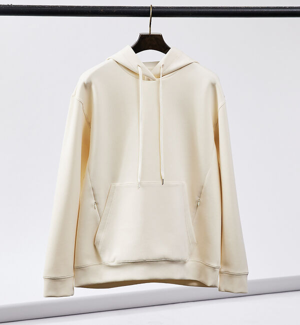 ABAHOUSE「【バックプリーツ】スムースジャージー フーディ」|パーカー|