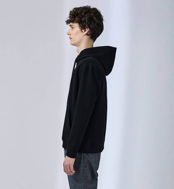 ABAHOUSE「【バックプリーツ】スムースジャージー フーディ」|パーカー|