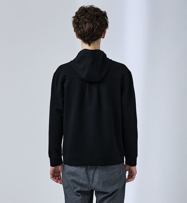 ABAHOUSE「【バックプリーツ】スムースジャージー フーディ」|パーカー|