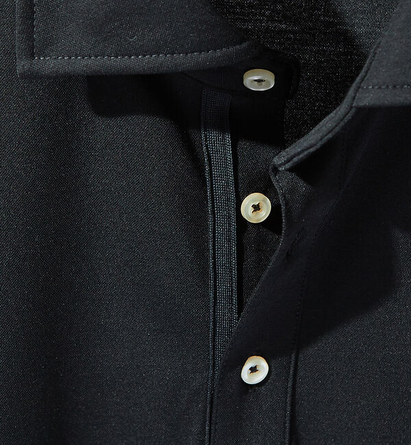 ABAHOUSE「【接触冷感】アイスピケ ストレッチ ポロシャツ / FLEX COOL」|ポロシャツ|