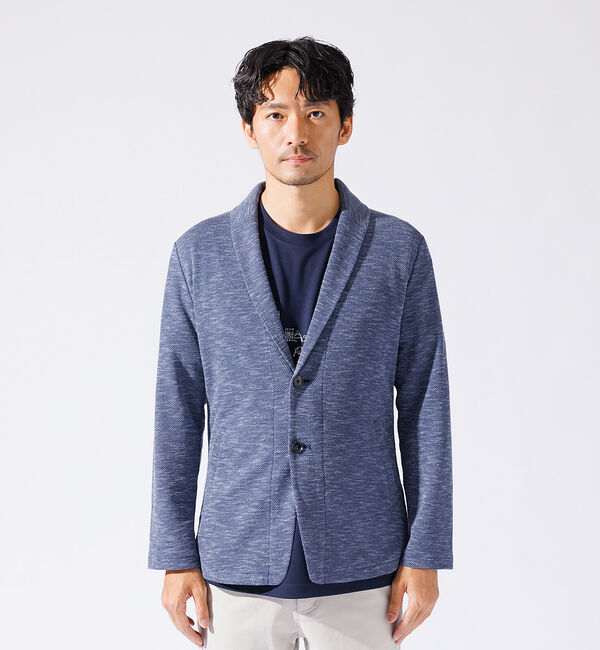 ABAHOUSE「【バーズアイ】ショールジャケット / サマージャケット」|その他|