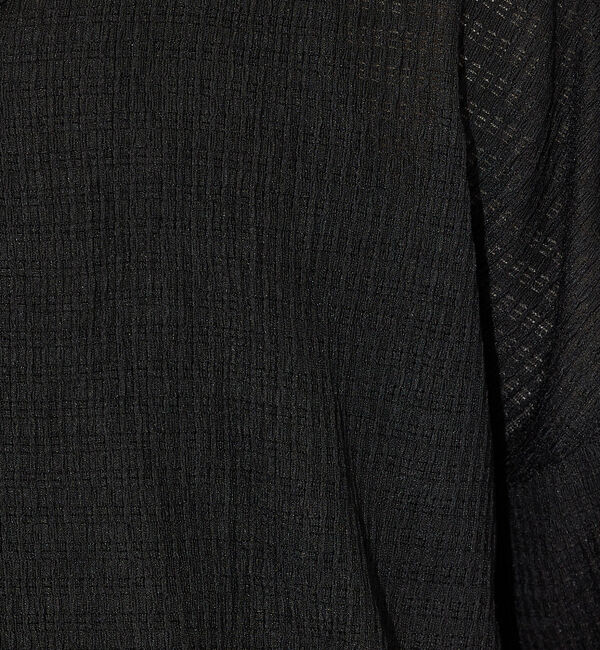 ABAHOUSE「【ブロック柄】ストレッチ シアーシャツ」|シャツ・ブラウス|