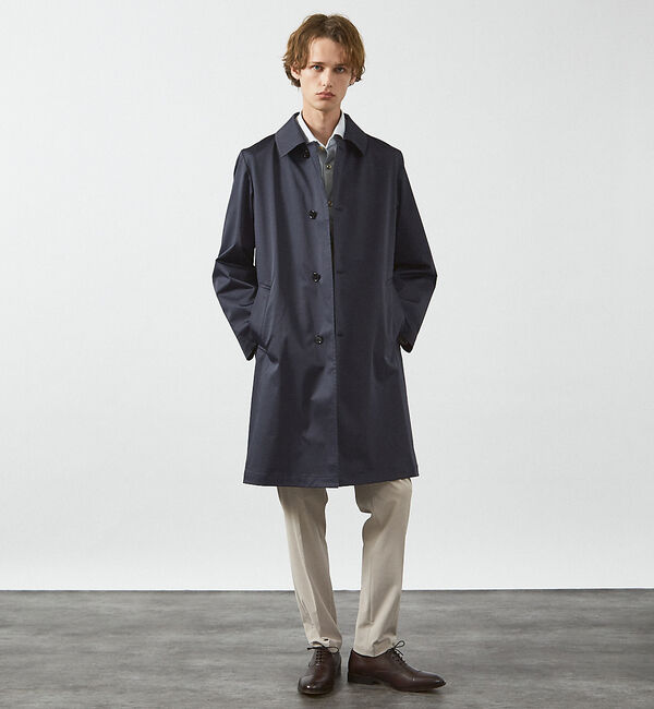 ABAHOUSE「【LIMONTA】マルチファンクション バルカラーコート/ステンカラーコート」|ステンカラーコート|