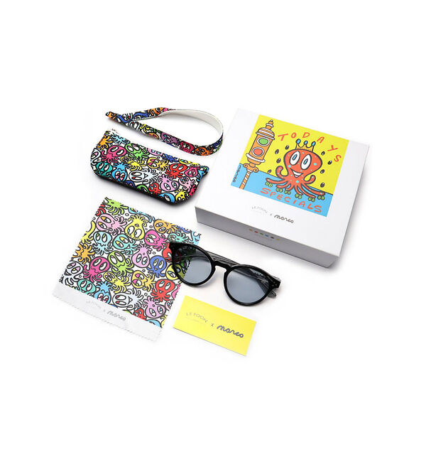 ABAHOUSE「【LE FOON / ルフォーン】サングラスギフトBOXSET/レンズ拭き/メガ」|メガネ|