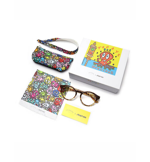 ABAHOUSE「【LE FOON / ルフォーン】サングラスギフトBOXSET/レンズ拭き/メガ」|メガネ|