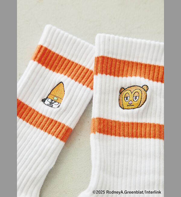 ABAHOUSE「【Parappa The Rapper&times;LAROUTE】パラッパ ラッパー /」|ソックス|
