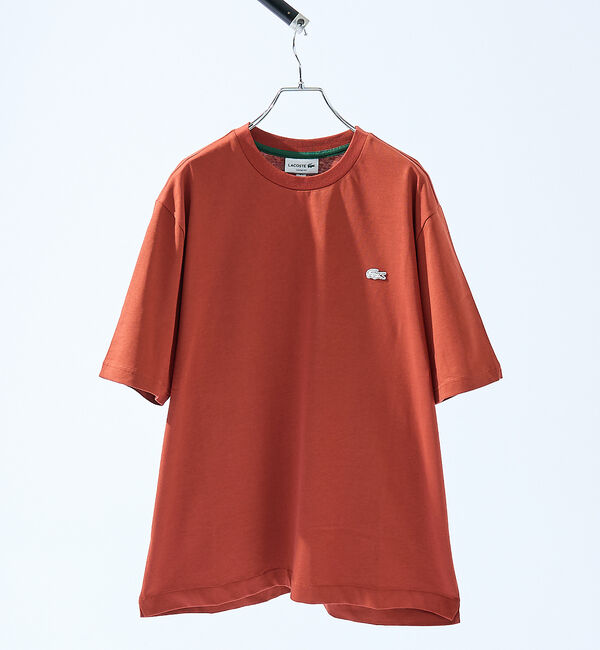ABAHOUSE「【LACOSTE / ラコステ】バックプリントベーシックTシャツ」|Tシャツ・カットソー|ブラウン