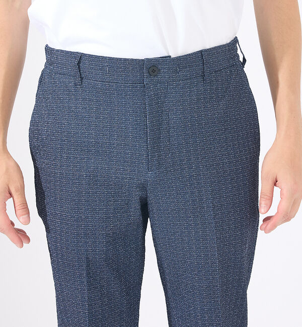 ABAHOUSE「【セットアップ対応 / 軽量 / ハイパーストレッチ】ワッシャー プリント スラ」|スラックス|