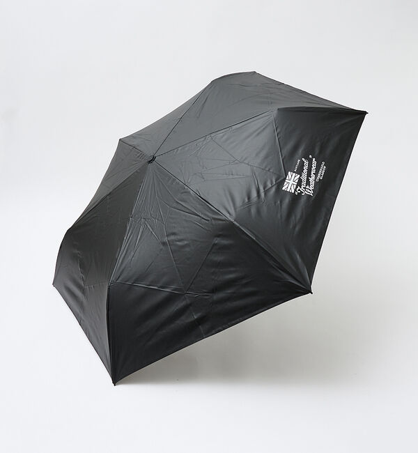 ABAHOUSE「【Traditional Weatherwear】ライトウェイト 晴雨兼用 折り」|傘|ブラック