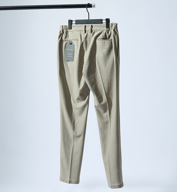 ABAHOUSE「【セットアップ対応】トリコットメッシュ イージースラックス/ ストレッチ 軽量」|スラックス|