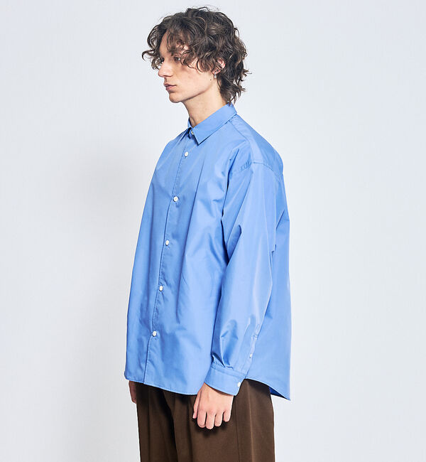 ABAHOUSE「オーバーサイズ レギュラーカラーシャツ / イージーケア」|シャツ・ブラウス|