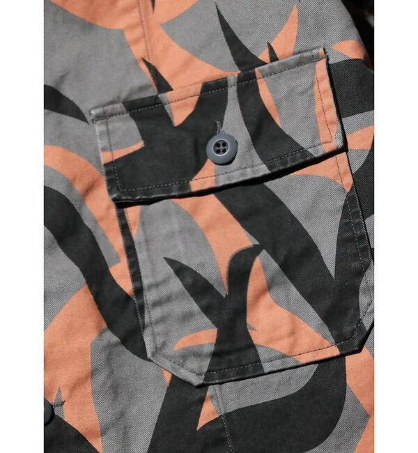 ABAHOUSE「【MADE IN STANDARD】FATIGUE UNIFORM SHIRT」|ミリタリー・モッズコート|