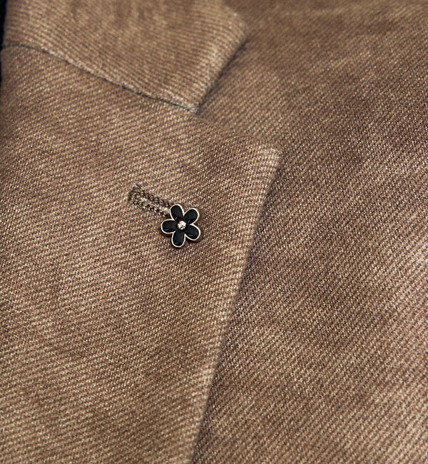 ABAHOUSE「【セットアップ対応】Down Fabric フェードスエード ジャケット / F」|テーラードジャケット|