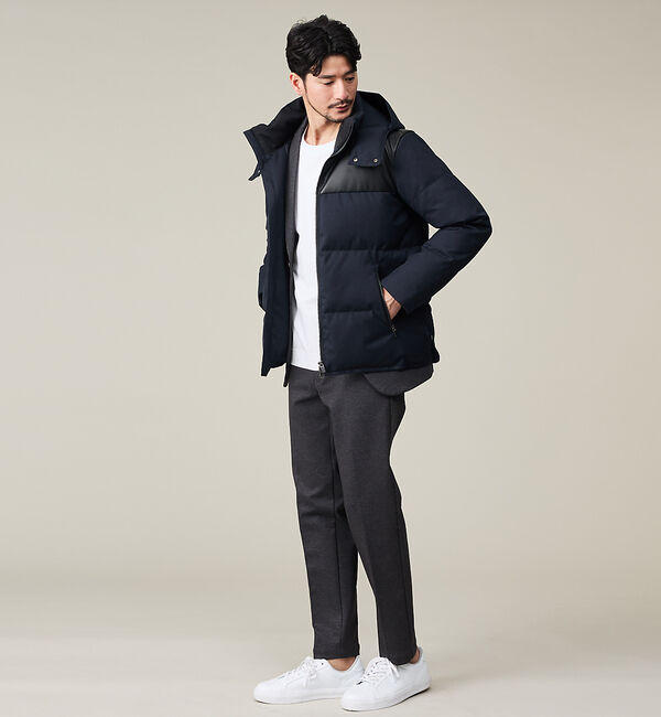 ABAHOUSE「【セットアップ対応】プレミアム ポンチスラックス」|スラックス|