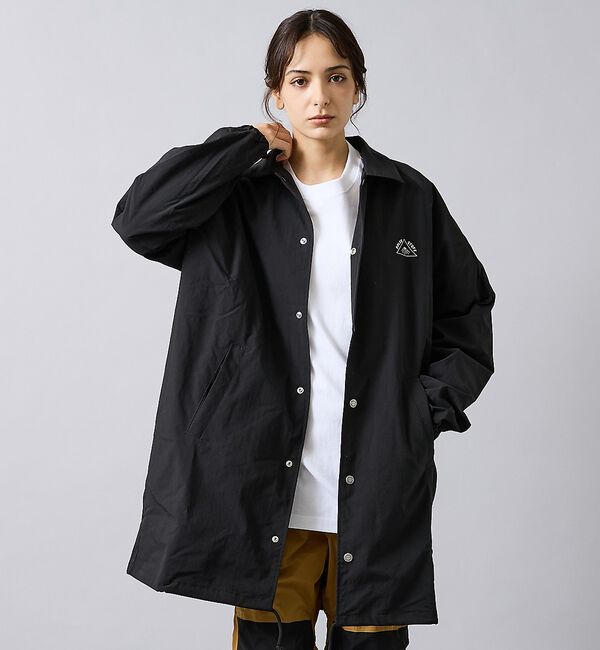 ABAHOUSE「【POLER/ポーラー】LONG COACH JK/ナイロン/ユニセックス【WE」|アウトドア|