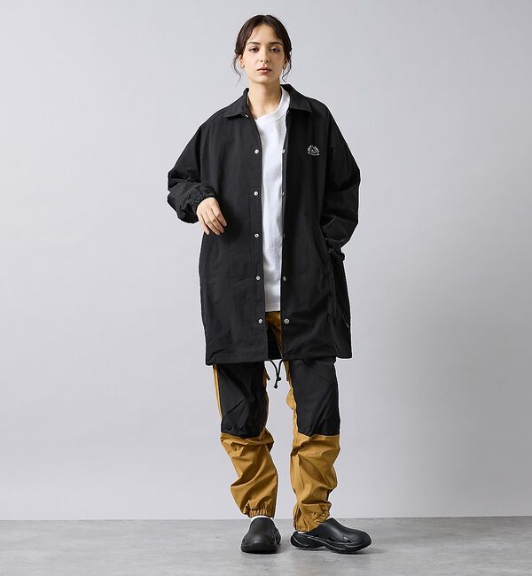 ABAHOUSE「【POLER/ポーラー】LONG COACH JK/ナイロン/ユニセックス【WE」|アウトドア|