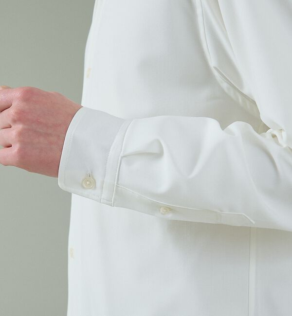 ABAHOUSE「Vネック スキッパーシャツ / バンドカラー」|シャツ・ブラウス|