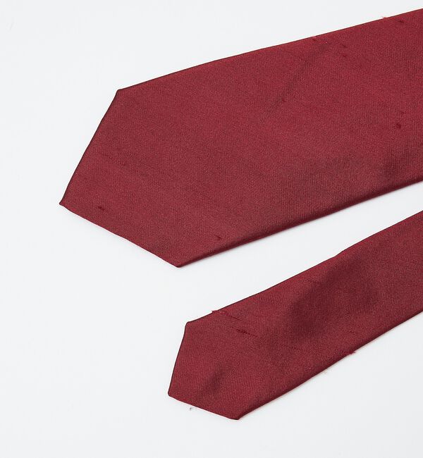 ABAHOUSE「【シルク100％】 無地 ソリッドタイ」|ネクタイ・蝶ネクタイ|