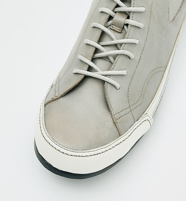 alfredoBANNISTER「【一部店舗＋WEB限定】ミドルカットレザースニーカー」|スニーカー|