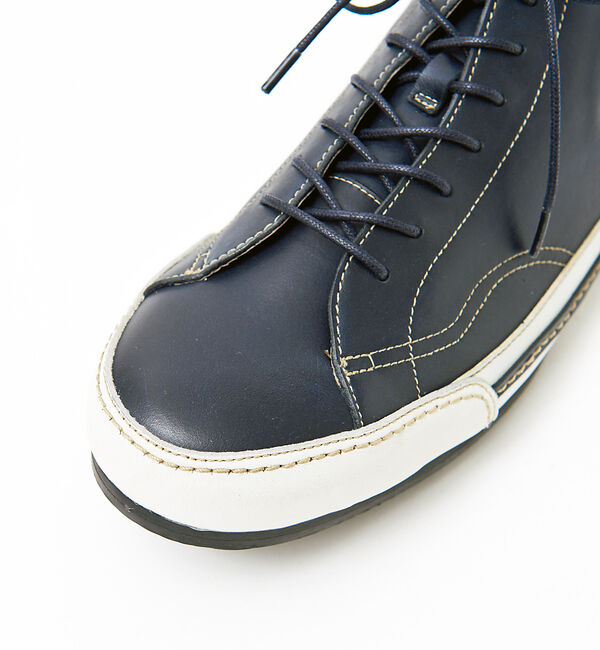 alfredoBANNISTER「【一部店舗＋WEB限定】ミドルカットレザースニーカー」|スニーカー|