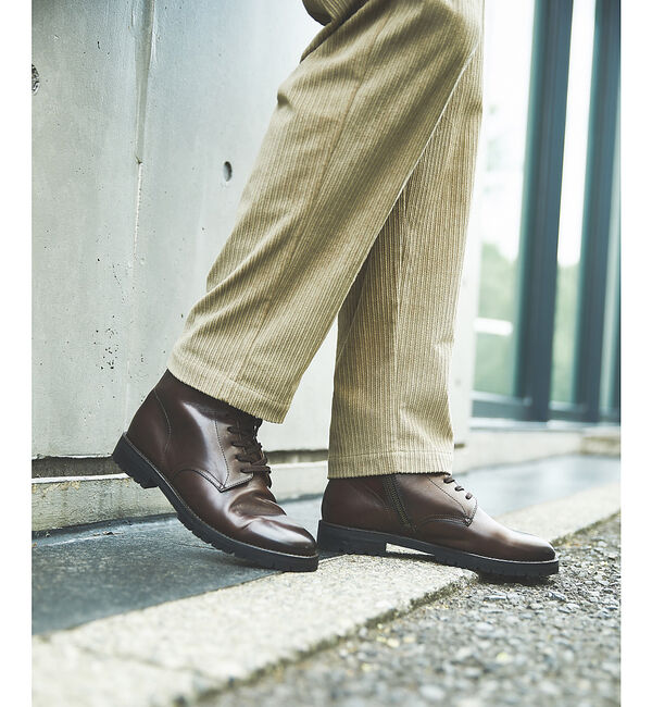 alfredoBANNISTER「【WEB限定】レースアップブーツ / ワークブーツ」|ショートブーツ|