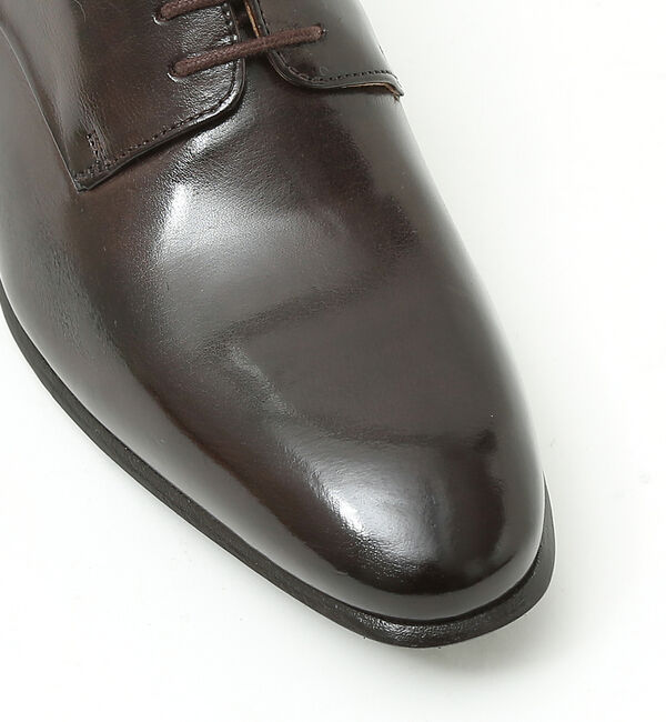 alfredoBANNISTER「セミスクエアトゥ 外羽根 プレーントゥシューズ」|ビジネス・ドレスシューズ|