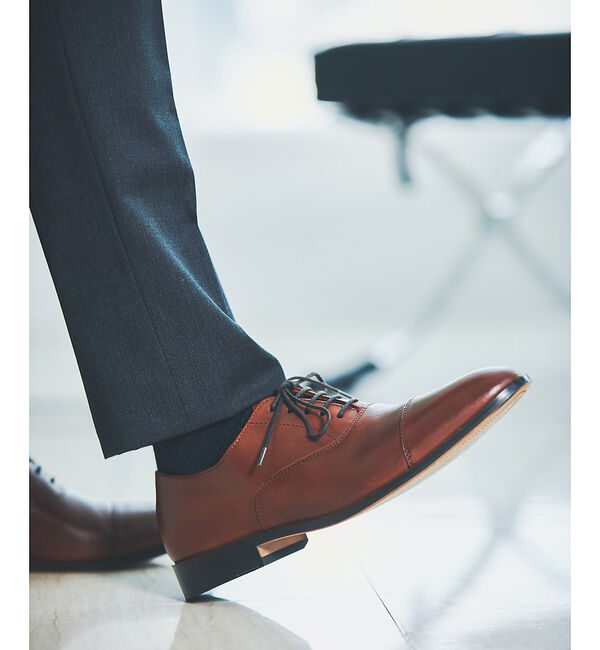 alfredoBANNISTER「【人気No1！WEB別注】内羽根 ストレートチップ ビジネスシューズ / ドレス」|ビジネス・ドレスシューズ|
