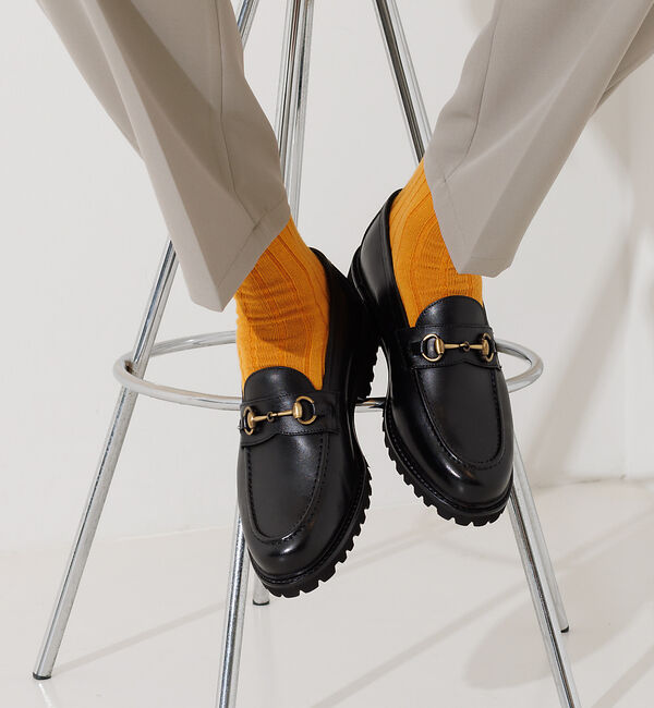 alfredoBANNISTER「【WEB限定】 軽量ソール使用 ビット ローファー/モカシン」|ローファー|