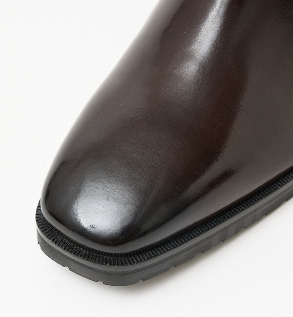 alfredoBANNISTER「スクエアトゥサイドジップブーツ」|ショートブーツ|