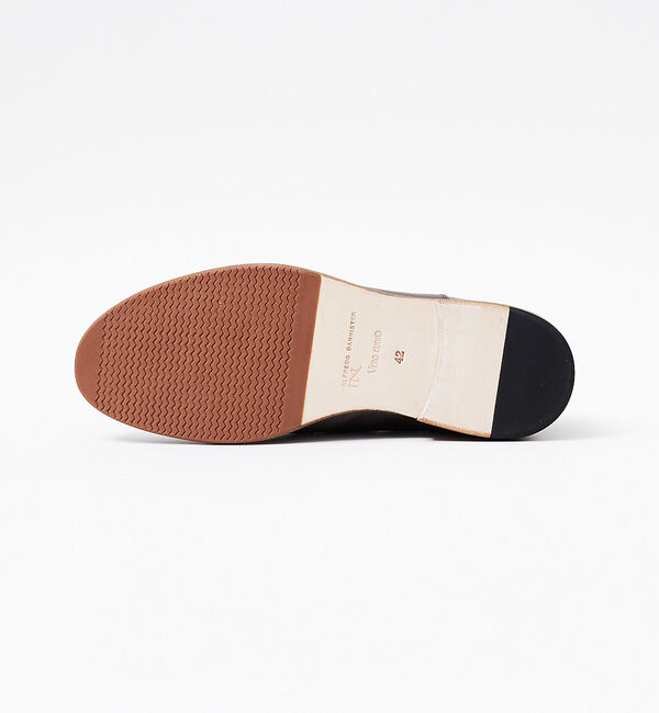 alfredoBANNISTER「【WEB別注】プレーントゥ レザー スリッポン」|スニーカー|