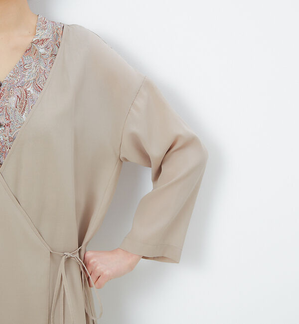 Rouge vif「キュプラカシュクールガウン★」|カーディガン|