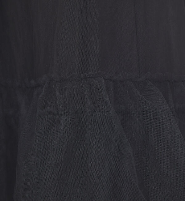 Rouge vif「4WAYチュールコンビスカート」|スカート|