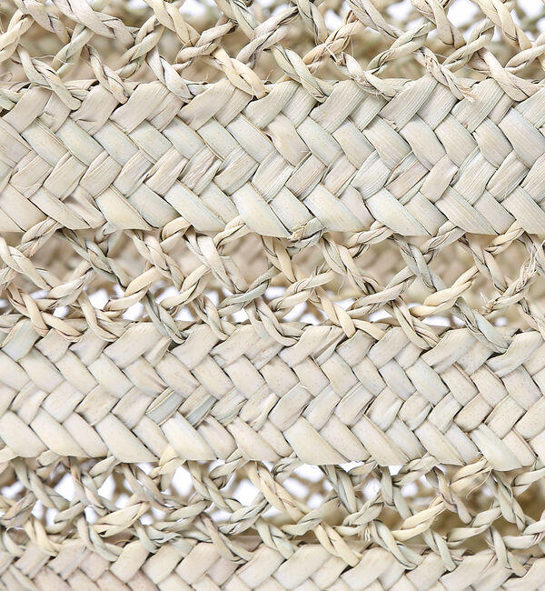 Rouge vif「【KECH Les ESSENTIELS/ケッシュ ル エッセンシャル】レザーハ」|かごバッグ|