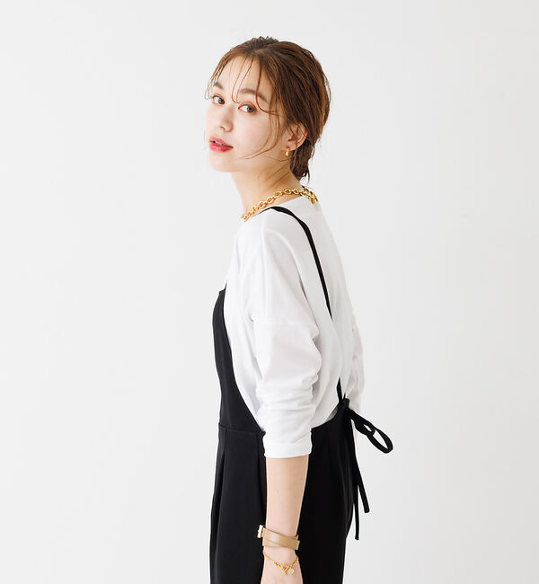 Rouge vif「ダブルクロス サロペット」|オールインワン|