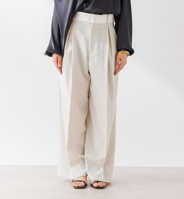 Rouge vif「【セットアップ対応】マーベルト ワイドパンツ」|その他|