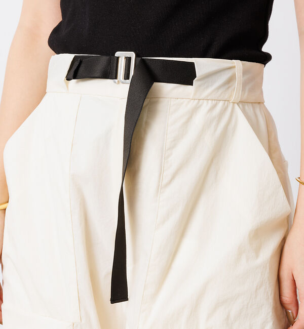 Rouge vif「撥水ナイロンライトジョグパンツ」|カーゴ|