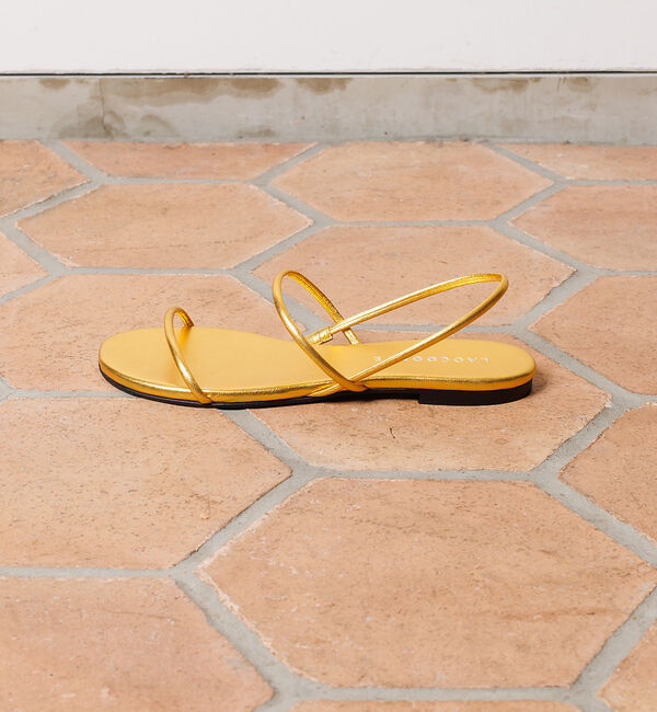 Rouge vif「【LAOCOONTE／ラオコンテ】ストラップサンダル　ALUA Century」|サンダル|