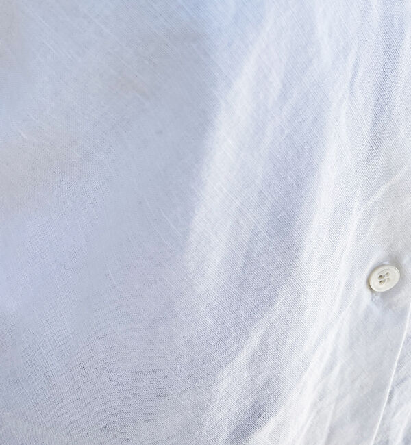 Rouge vif「綿麻レギュラー ナチュラルシャツ」|シャツ・ブラウス|