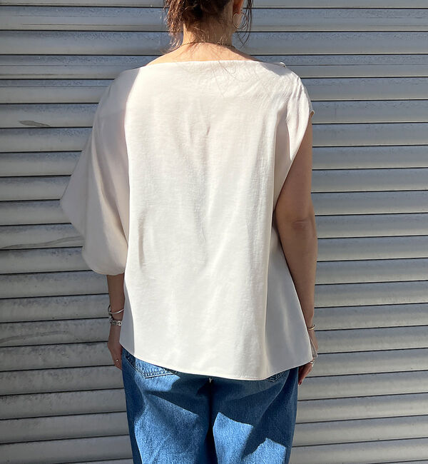 Rouge vif「アシンメトリーデザインブラウス」|シャツ・ブラウス|