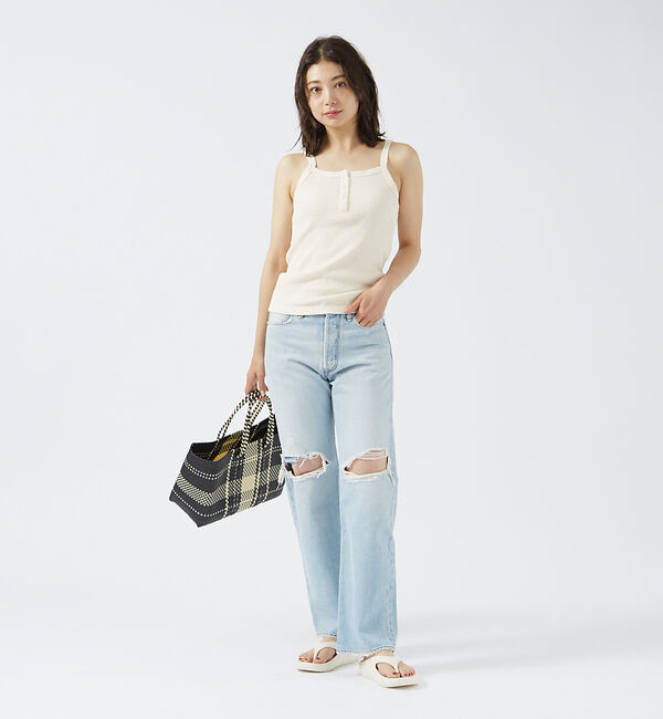 Rouge vif「【FRUIT OF THE LOOM】サーマルキャミソール / ワッフル / コ」|キャミソール|