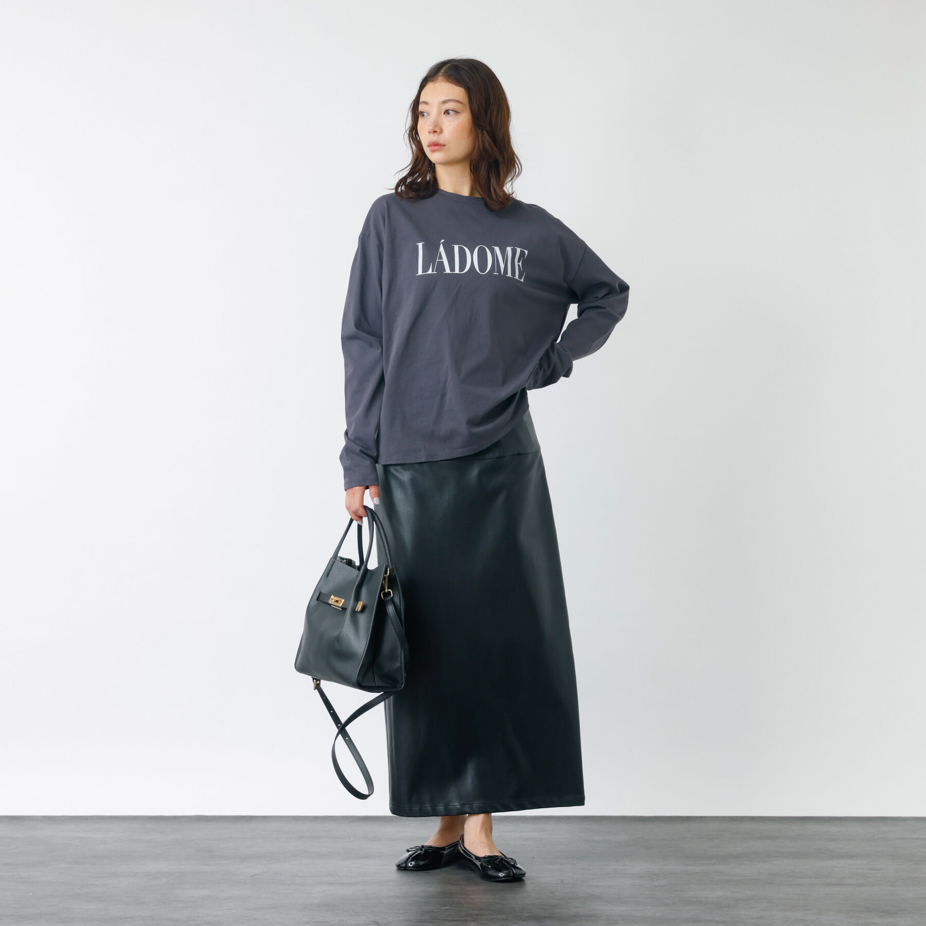 Rouge vif「別注【MICA&DEAL /マイカアンドディール】LADOME プリントロンT」|Tシャツ・カットソー|