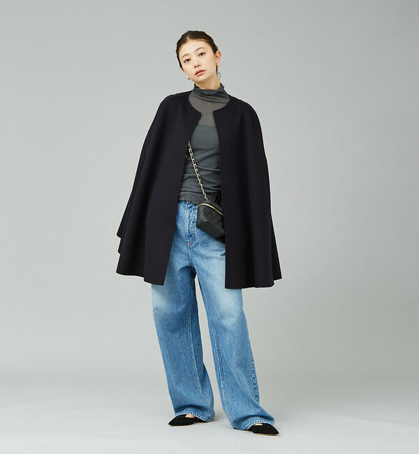 Rouge vif「【RED CARD/レッドカード】別注Dakota　ルーズストレートデニム」|デニム|