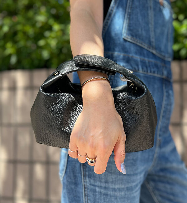 Rouge vif「【AULENTTI/オウレンティ】チェーン付ハンドショルダーバッグ」|ハンドバッグ|