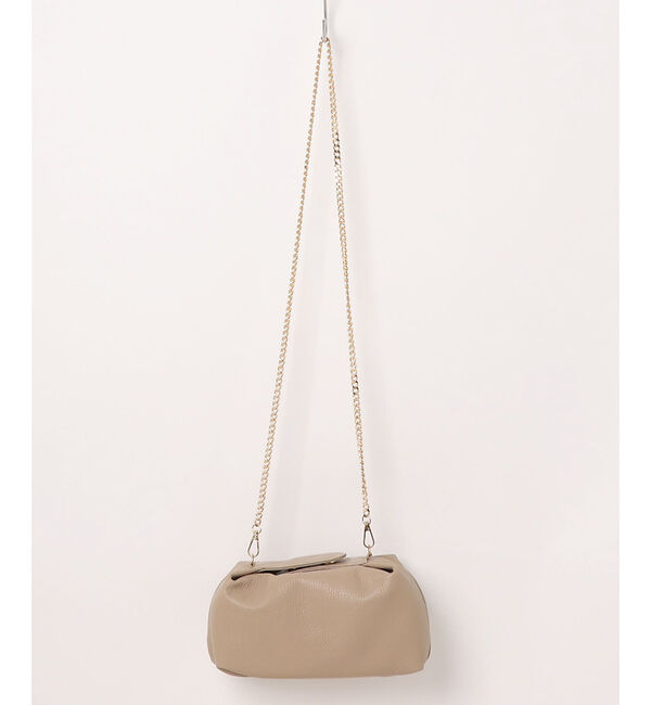 Rouge vif「【AULENTTI/オウレンティ】チェーン付ハンドショルダーバッグ」|ハンドバッグ|