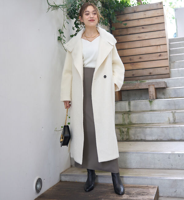 Rouge vif「2wayサスペンダー付きタイトスカート」|スカート|